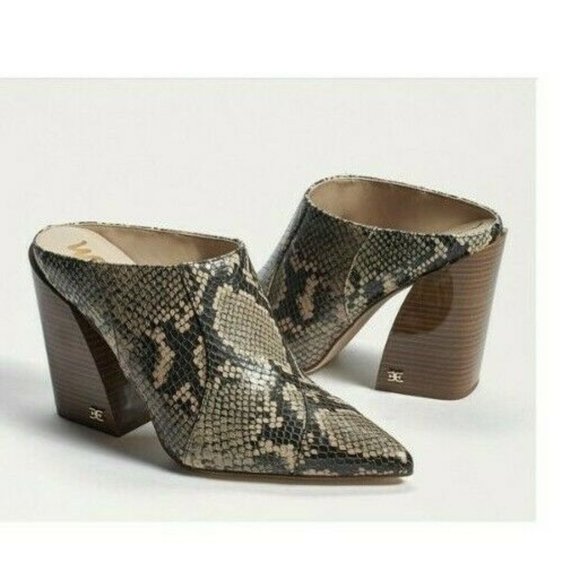 NEW Sam Edelman Reverie 2 Python Snake Size 6 M - Picture 1 of 5